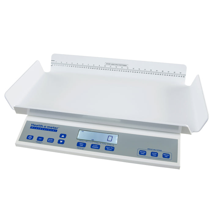 Antimicrobial High Resolution Digital Neonatal/Pediatric Four Sided Tray Scale