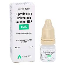 Ciprofloxacin 0.3% 2.5ml
