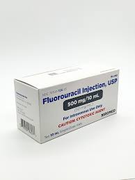 Fluorouracil 500 MG SDV 10x10 mL