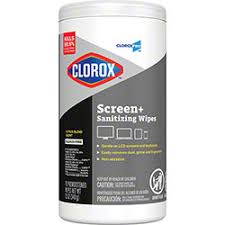 CloroxPro ScreenPlus Sanitizing Wipes, 75ct