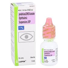 Prednisolone Acetate Ophthalmic Suspension USP, 1%, (Sterile)