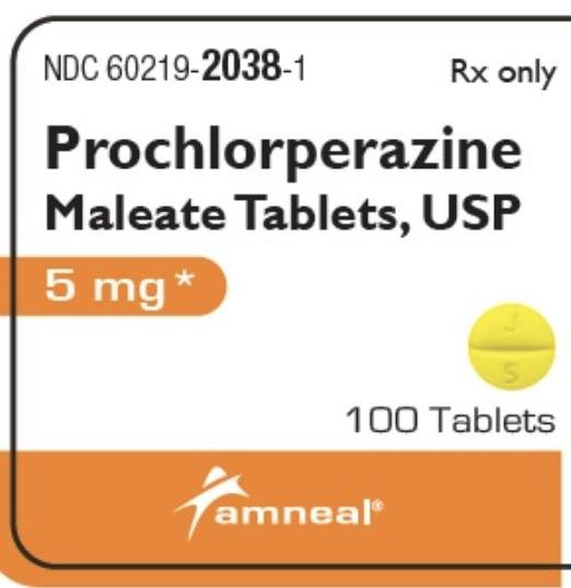 Prochlorperazine Maleate 5mg Tablets, 100 Count