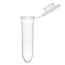 Microcentrifuge Tube, 2 mL, PP, Graduated, Round Bottom, w/Attached Cap, 1000/bg