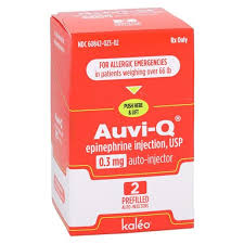 Auvi-Q™ Epinephrine 0.3 mg Injection 0.3 mL, 2/pack